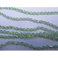 Chinese Crystal Teardrop 6mm x 4mm